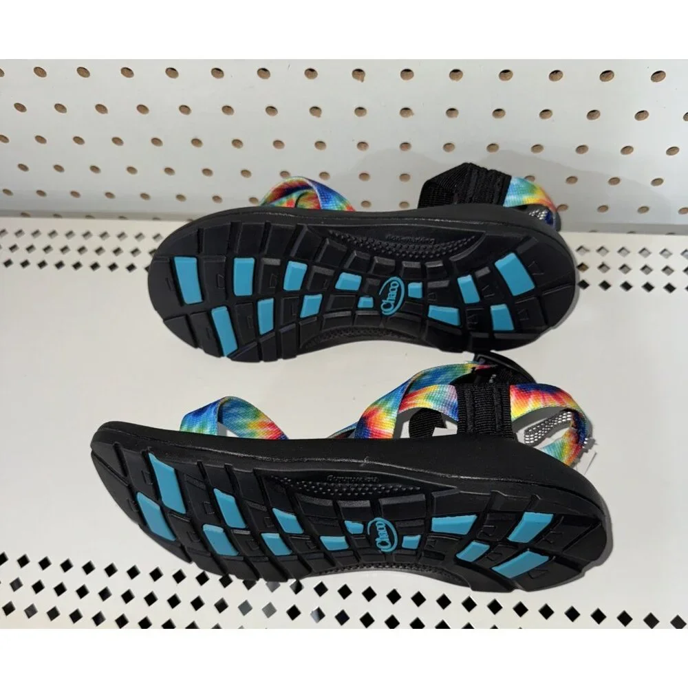 Chaco Z/1 Ecotread Boys Youth Athletic Outdoor Sandals Size 4 Tie Dye